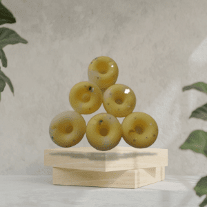 lush lemon mini donuts wax melts