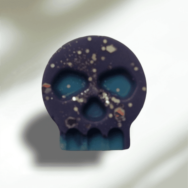 black raspberry and vanilla skull wax melts