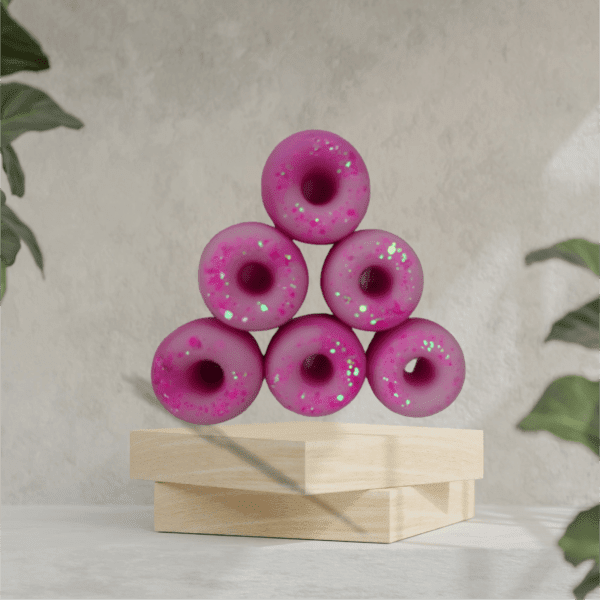 strawberry and lily mini donuts wax melts