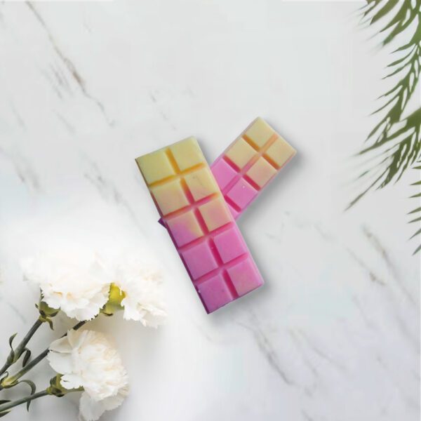 Rhubarb and Custard Wax Melt snap bar