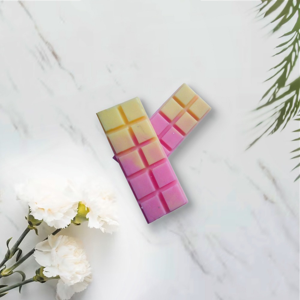 Rhubarb and Custard Wax Melt snap bar