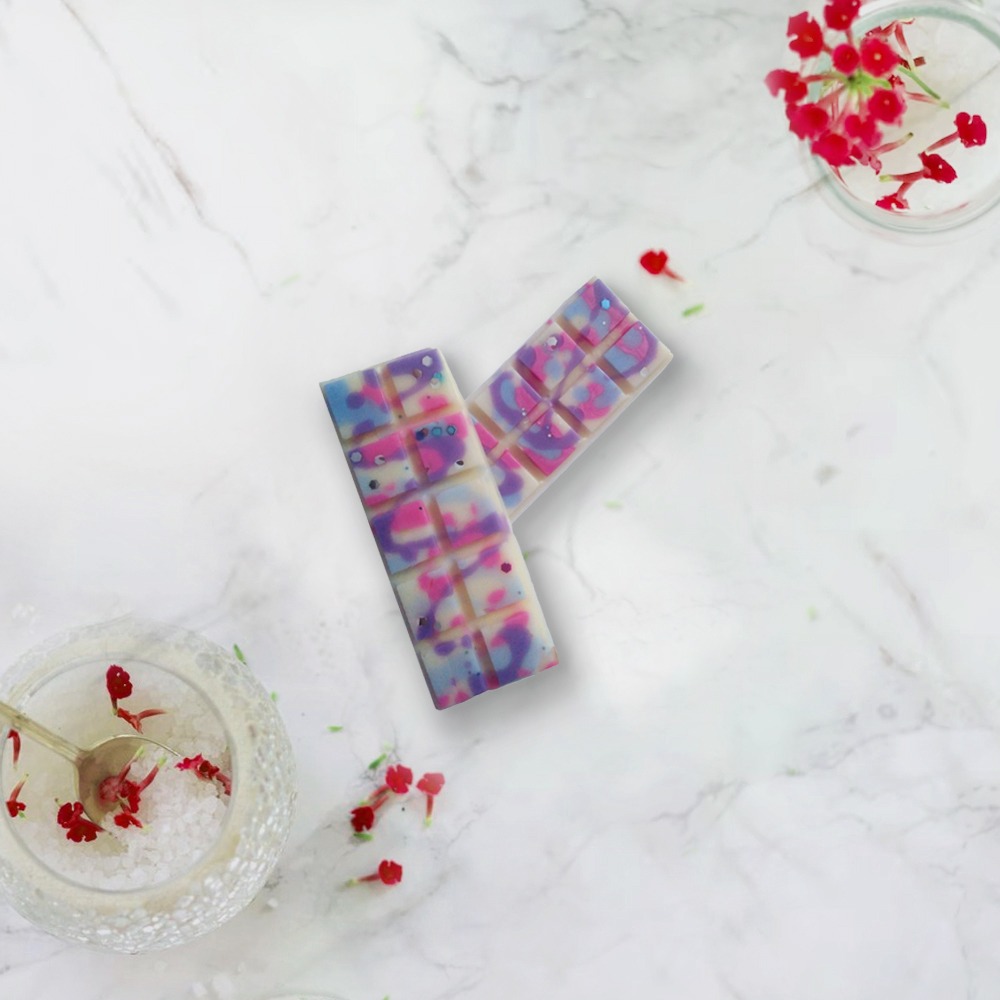unicorn sparkle wax melt snap bars