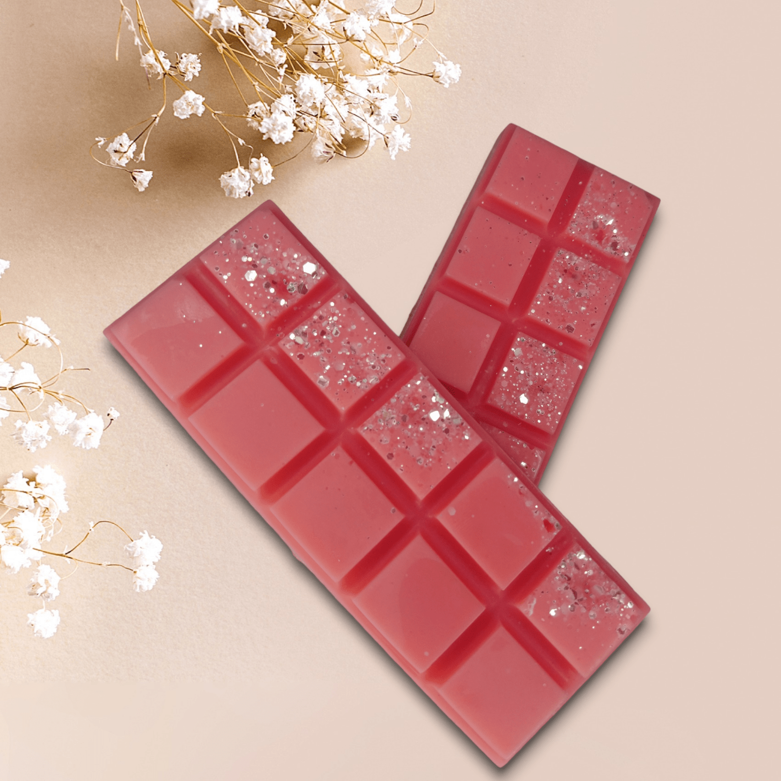 rose jam wax melt snap bars