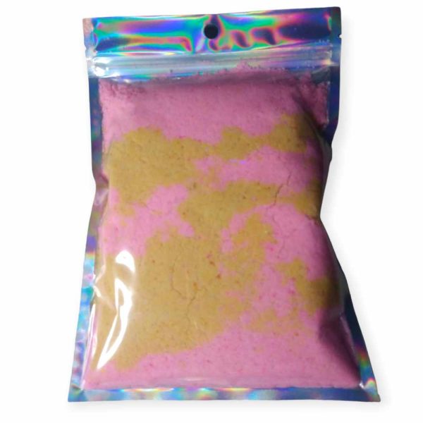 cola cubes bath dust