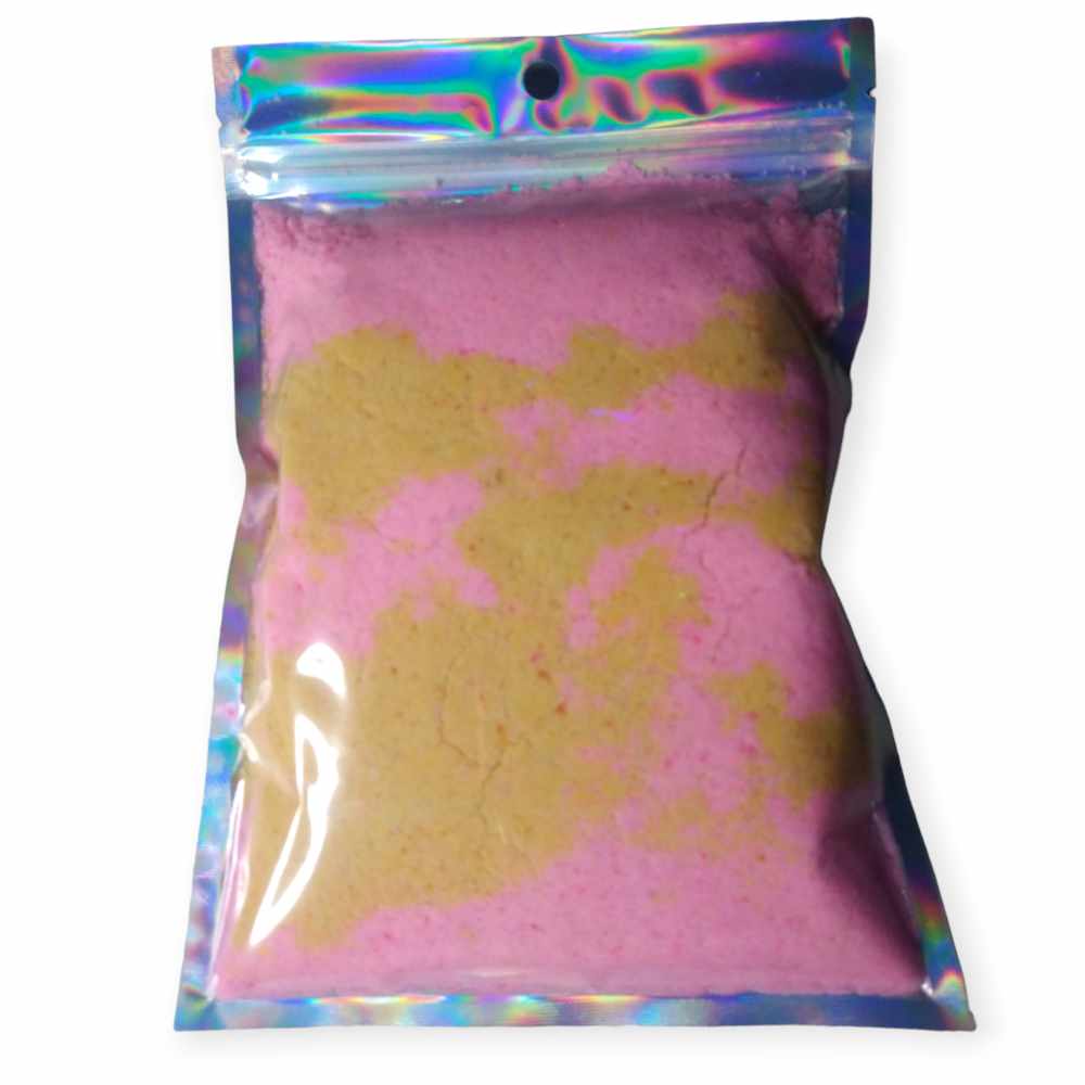 cola cubes bath dust