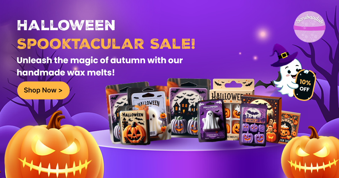 Halloween Sale | handmade Wax Melts | Scrubaadub