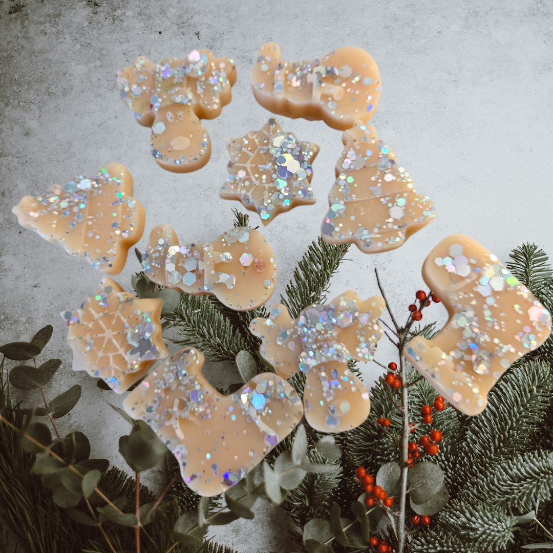 white chrsitmas wax melts