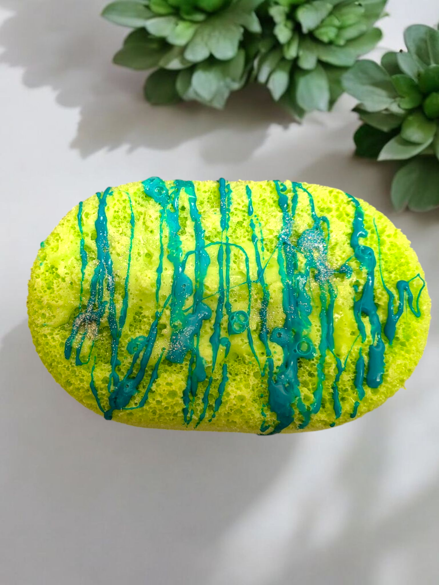 Spearmint And Peppermint Soap Sponge