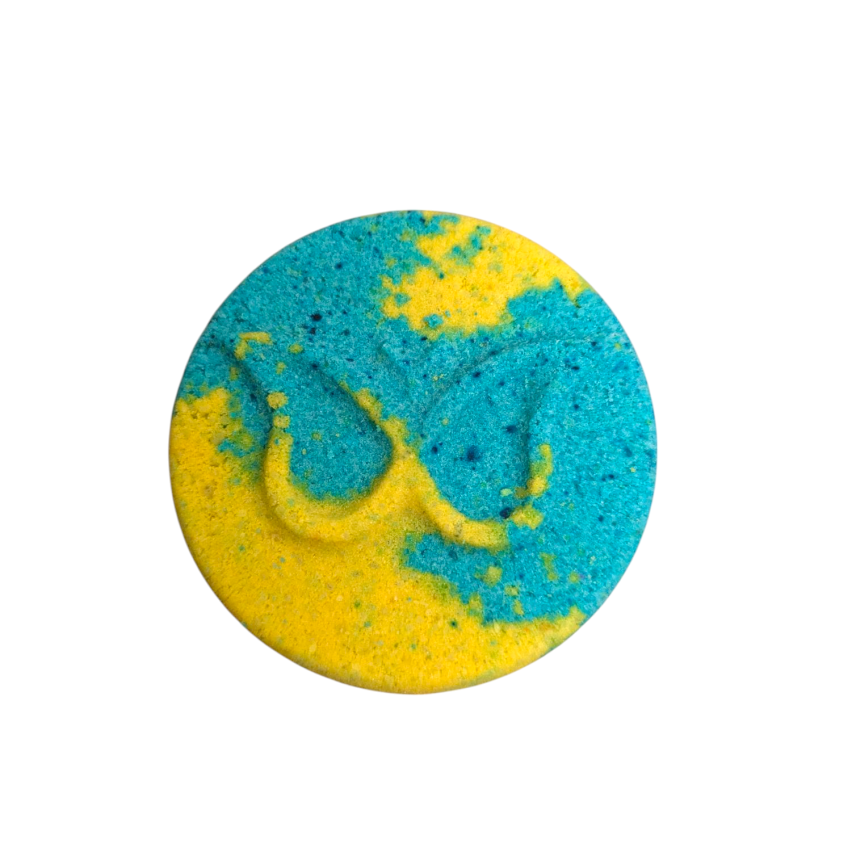 Mini Puck Butterfly Bath Bomb