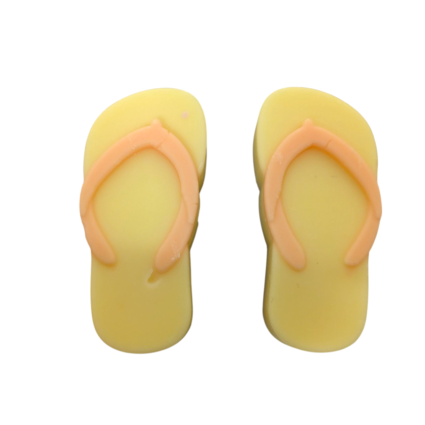 Pineapple Wax Melts Flip Flops