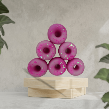 Strawberry & Lily Donut Wax Melts