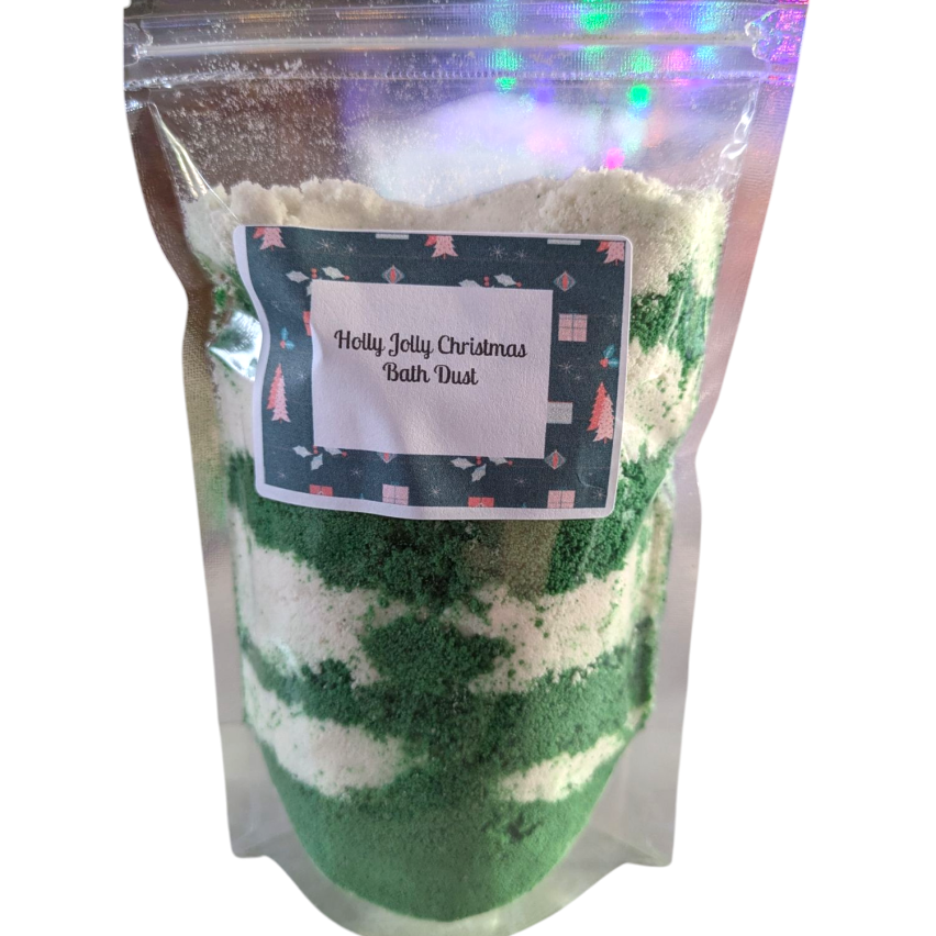 Holly Jolly Christmas Bath Dust