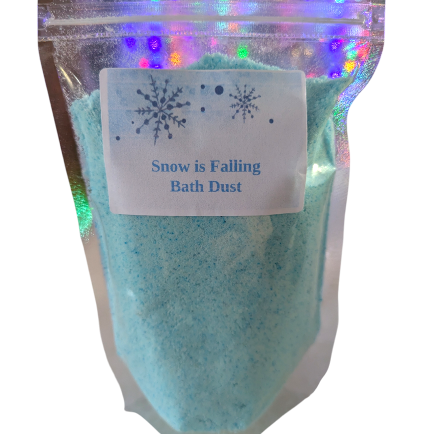 Snow is Falling Bath Dust