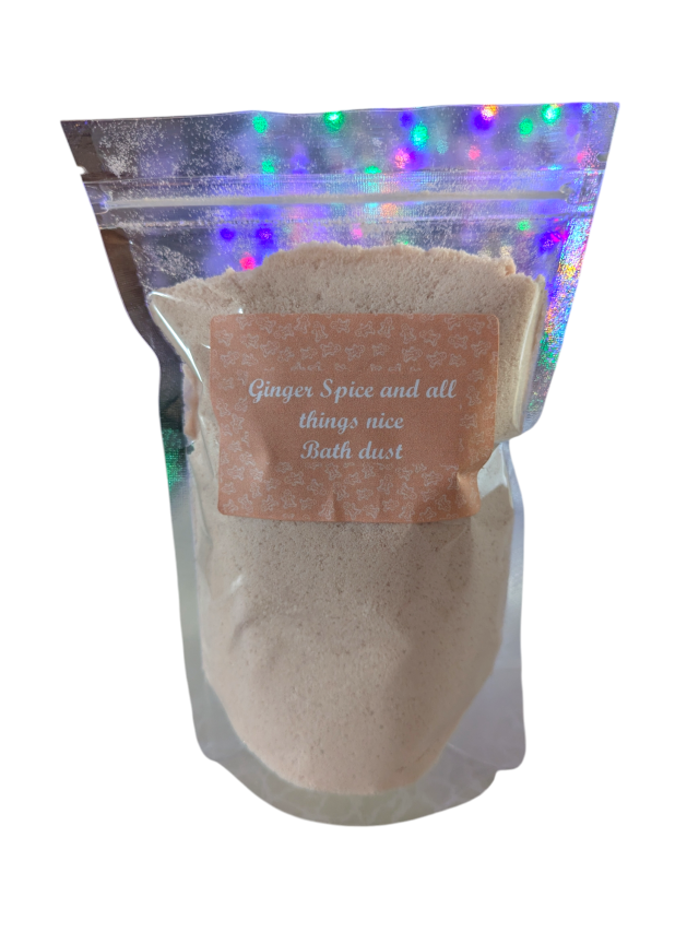 Ginger, Spice and all things nice Bath dust