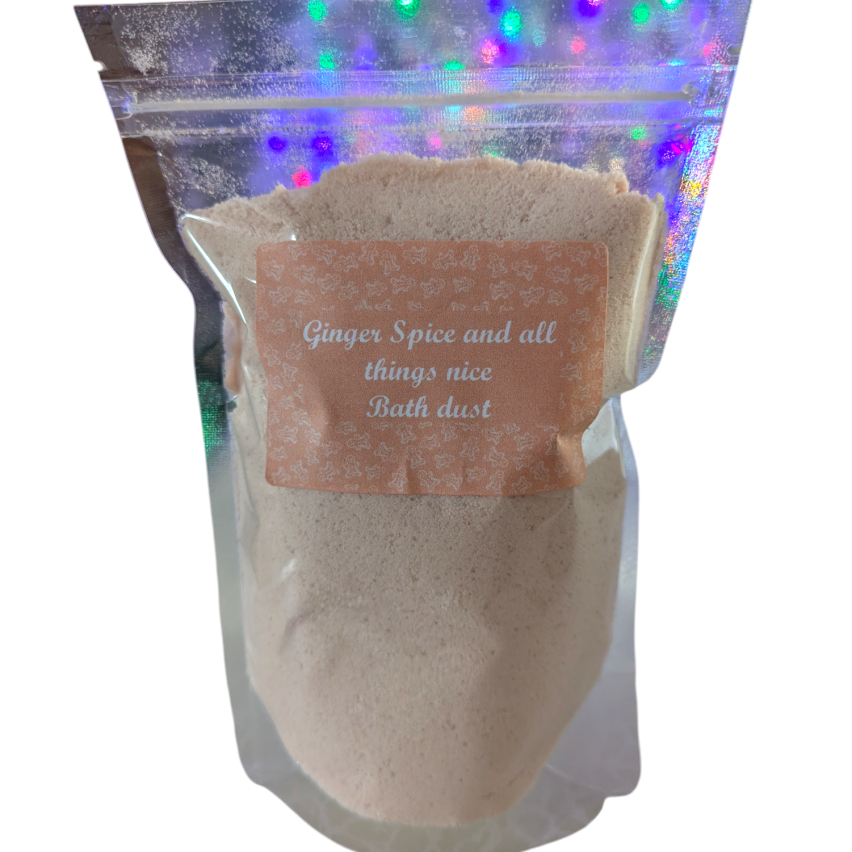 Ginger, Spice and all things nice Bath dust