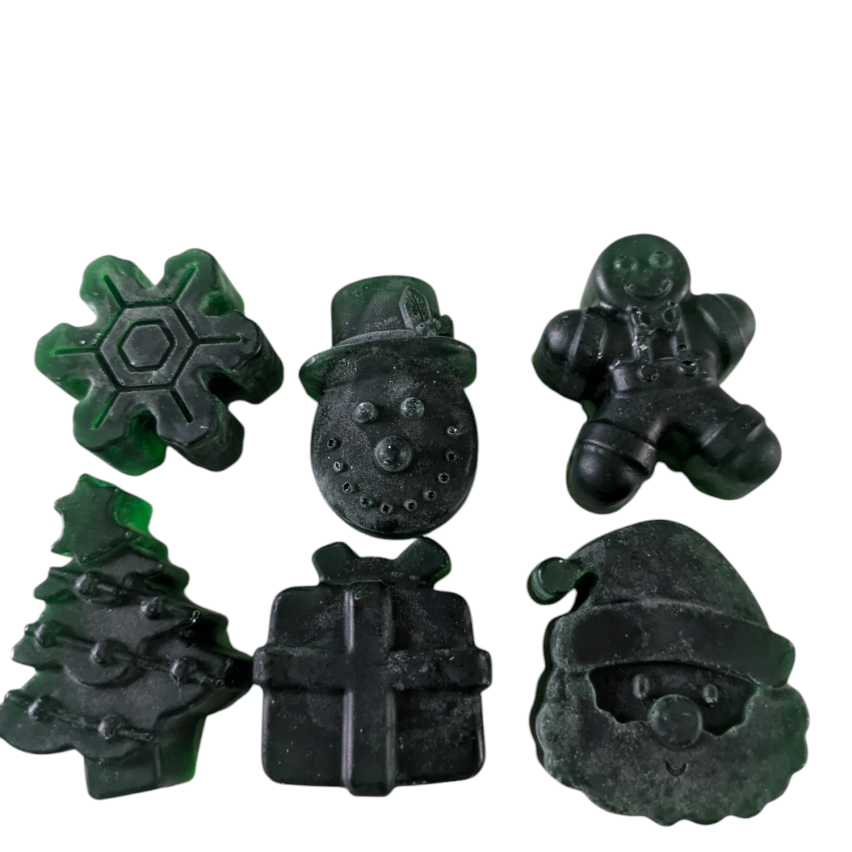 Holly Jolly Christmas Mini Soaps