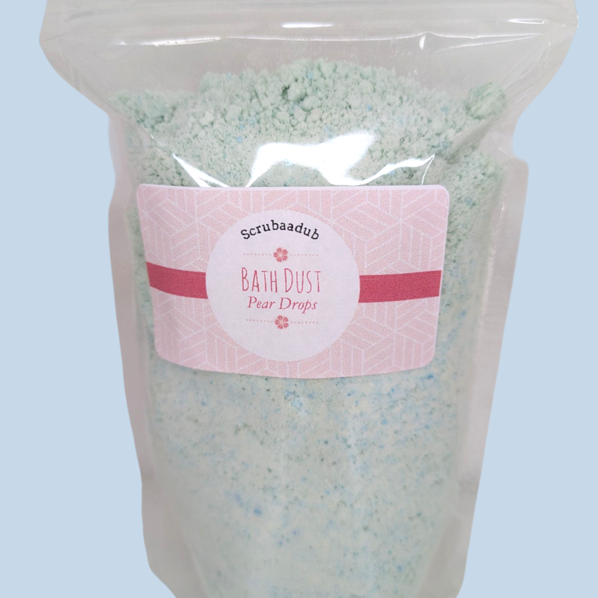 Pear Drops Bath Dust