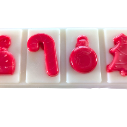 spiced cocoa and candy cane